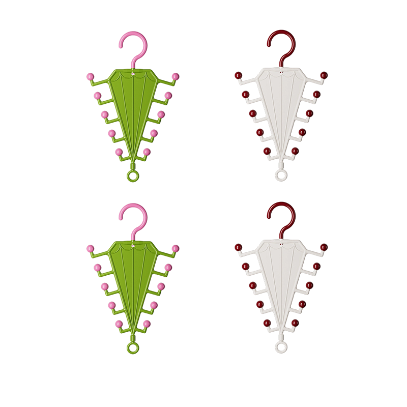 Multi-Functional V-Shaped Double Sided Hanger Storage Rack